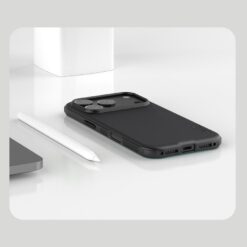 NILLKIN Калъф за iPhone 17 Pro Max, Super Frosted Shield Pro /черен/