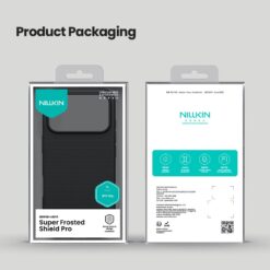 NILLKIN Калъф за iPhone 17 Pro Max, Super Frosted Shield Pro /черен/