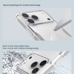 NILLKIN Калъф за iPhone 17 Pro, Nature TPU