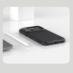 NILLKIN Калъф за iPhone 17 Pro, Super Frosted Shield MagSafe /черен/
