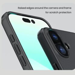 NILLKIN Калъф за iPhone 17, Super Frosted Shield Pro /черен/