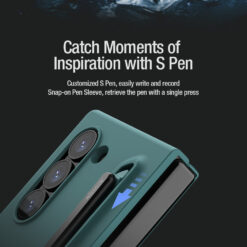 NILLKIN Калъф Samsung Z Fold 6, Flex Pure + S-Pen Cover /зелен/
