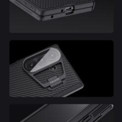 NILLKIN Калъф Samsung Z Fold 7, Camshield Prop MagSafe, прозрачна леща /черен/