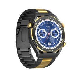 Смарт часовник Kalobee SK4 Pro Max: SET 2 каишки, AMOLED OEM /черен+златно/