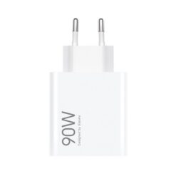 Оригинално зарядно устройство Xiaomi 220V 90W, USB-A, кабел A-C Original /бял/ (опаковка) – MDY-15-EK