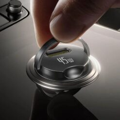 BASEUS 12V 45W USB-C + кабел Type-C – Type-C, PrimeTrip VP2, /черен/ – C0206800