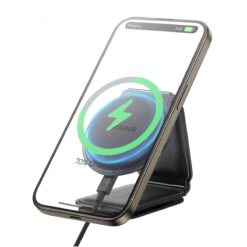 BASEUS Холдер с лепяща основа, PrimeTrip C02 Prime Qi2 Foldable magnetic, /черен/ – C40169003111-00