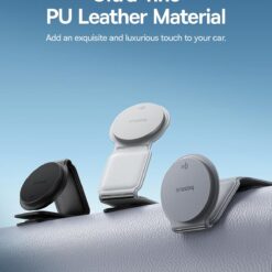 BASEUS Холдер с лепяща основа, PrimeTrip C02 Prime Qi2 Foldable magnetic, /черен/ – C40169003111-00