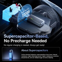 BASEUS Jump Starter 1200A, S PrimeTrip VJ1 Supercapacitor /черен/ – C00269000121-00