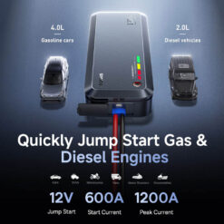 BASEUS Jump Starter 1200A, S PrimeTrip VJ1 Supercapacitor /черен/ – C00269000121-00