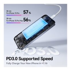 BASEUS Кабел Type-C – Type-C, 1м, 100W, Dynamic 4 /черен/ – P10381400111-00