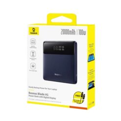 BASEUS Power Bank 20000 mAh 100W, Blade H1 /черен/ – P10021604123-00