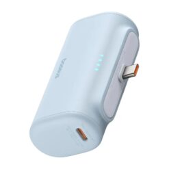 BASEUS Power Bank 5000 mAh 20W Lightning + USB-C /син/ – P10068307413-00