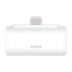 BASEUS Power Bank 5000 mAh 20W USB-C + USB-C /бял/ – P10068306213-00