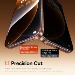 BASEUS Tempered Glass Superior PRIVACY Apple iPhone 17 Pro – P0048304