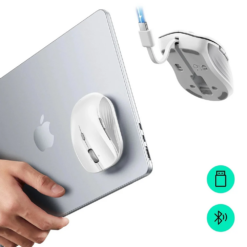 ESR Безжична мишка MagMouse, с вграден кабел Type-C /бял/