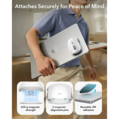 ESR Безжична мишка MagMouse, с вграден кабел Type-C /бял/