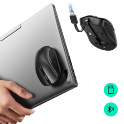 ESR Безжична мишка MagMouse, с вграден кабел Type-C /черен/