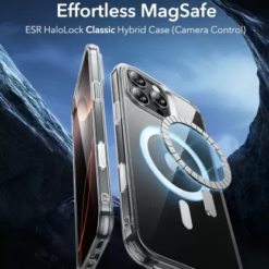 ESR Калъф Classic Hybrid iPhone 16 Pro, MagSafe + Camera control cover /черен/