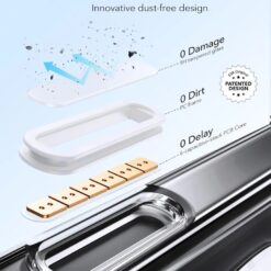 ESR Калъф Classic Hybrid iPhone 16 Pro, MagSafe + Camera contrоl cover /стойка /черен/