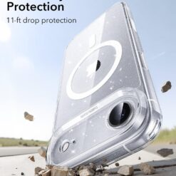 ESR Калъф Classic Hybrid iPhone 17 Air, MagSafe + Camera control cover /блестящ/ Amazon pack