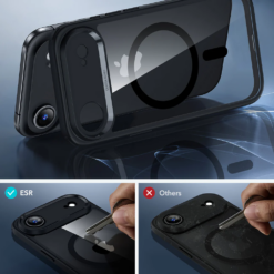 ESR Калъф Classic Hybrid iPhone 17 Air, MagSafe + Camera control cover /черен/ Amazon pack