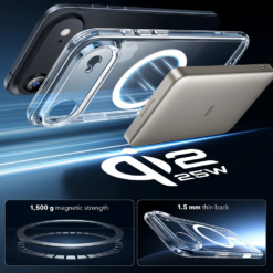 ESR Калъф Classic Hybrid iPhone 17 Air, MagSafe + Camera control cover /прозрачен/ Amazon pack