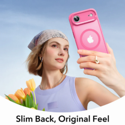 ESR Калъф Classic Hybrid iPhone 17 Air, MagSafe + Camera control cover /розов/ Amazon pack