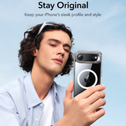 ESR Калъф Classic Hybrid iPhone 17 Air, MagSafe + Camera control cover + стойка /прозрачен/  Amazon pack
