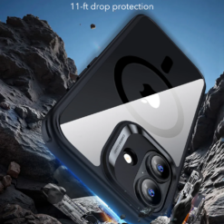 ESR Калъф Classic Hybrid iPhone 17, MagSafe + Camera control cover /черен/ Amazon pack