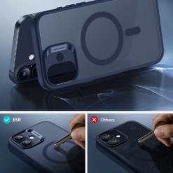 ESR Калъф Classic Hybrid iPhone 17, MagSafe + Camera control cover /син/ Amazon pack