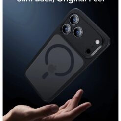 ESR Калъф Classic Hybrid iPhone 17 Pro, MagSafe + Camera control cover /черен/ Amazon pack