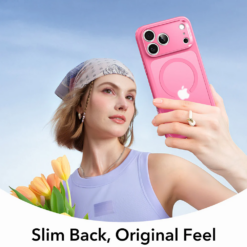 ESR Калъф Classic Hybrid iPhone 17 Pro, MagSafe + Camera control cover /розов/ Amazon pack