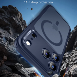 ESR Калъф Classic Hybrid iPhone 17 Pro, MagSafe + Camera control cover /син/