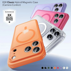 ESR Калъф Classic Hybrid iPhone 17 Pro Max, MagSafe + Camera control cover /блестящ/ Amazon pack