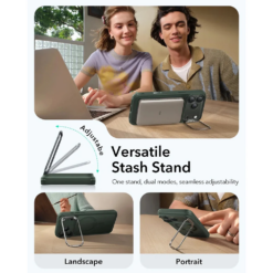 ESR Калъф Classic Hybrid iPhone 17 Pro Max, MagSafe + Camera control cover /зелен/ Amazon pack