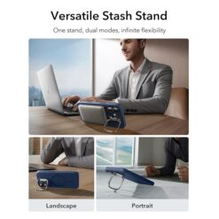 ESR Калъф Cloud Soft със стойка iPhone 17, MagSafe + Camera Control /син/