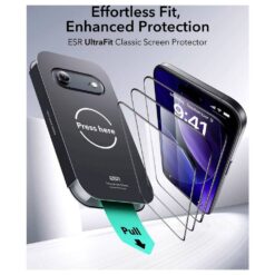 ESR UltraFit Classic Tempered glass Apple iPhone 17 Pro Max