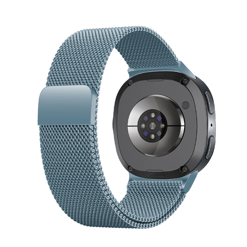 Каишка за Samsung Watch Ultra 1/2 47mm, Milanese Loop, метална /синя/