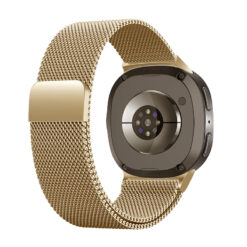 Каишка за Samsung Watch Ultra 1/2 47mm, Milanese Loop, метална /златна/