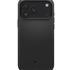 Калъф SPIGEN Enzo ARAMID Apple iPhone 17 Pro Max, MagSafe /черен/