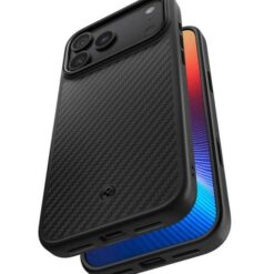 Калъф SPIGEN Enzo ARAMID Apple iPhone 17 Pro Max, MagSafe /черен/