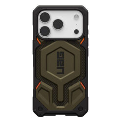 UAG Калъф Apple iPhone 17 Pro, Monarch Pro MagSafe, зелен кевлар – 11451311397B