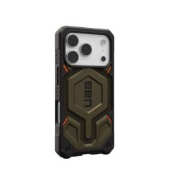 UAG Калъф Apple iPhone 17 Pro, Monarch Pro MagSafe, зелен кевлар – 11451311397B