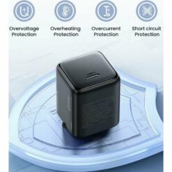 UGREEN 220V 25W, USB-C GaN /черен/ – X517 / 65736