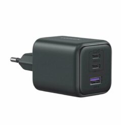 UGREEN 220V 45W, USB-A + 2xUSB-C, GaN /черен/ – X527 / 65156B