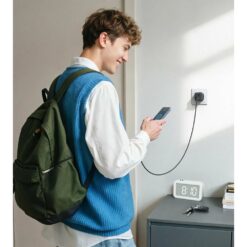 UGREEN 220V 45W, USB-A + 2xUSB-C, GaN /черен/ – X527 / 65156B