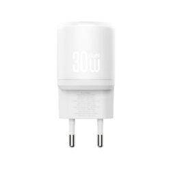XO 220V 30W, USB-A + USB-C + кабел Type-C -Type-C, L151 /бял/
