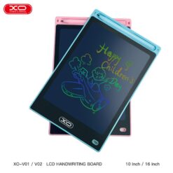 XO Дъска за рисуване 10inch., LCD – цветна /розов/ – V01