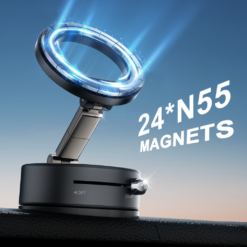 XO Холдер Magnetic Suction cup, Manual latch /черен/ – C188